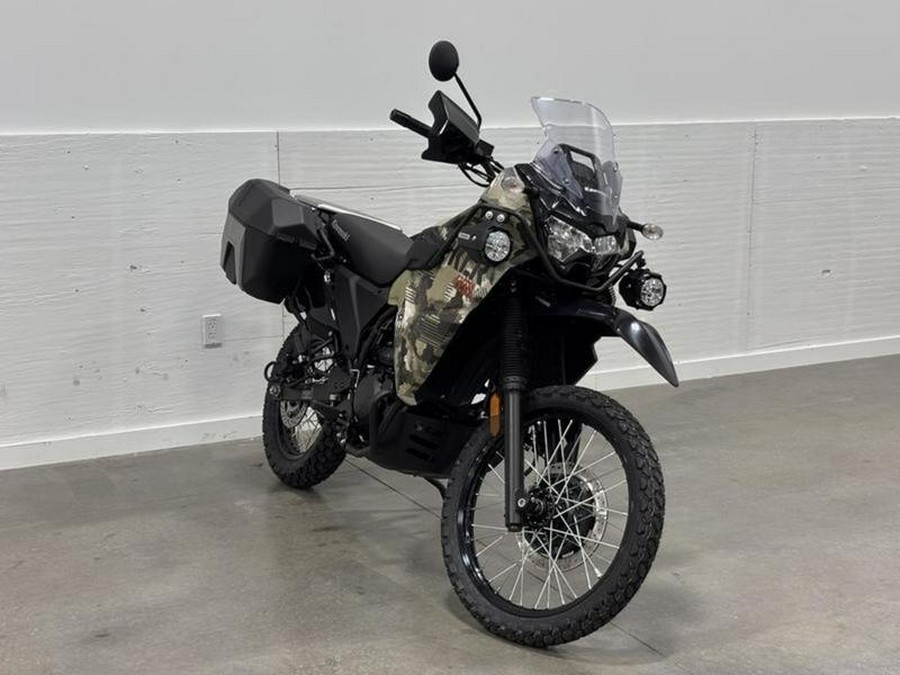 2026 Kawasaki KLR®650 Adventure ABS Cypher Camo Beige