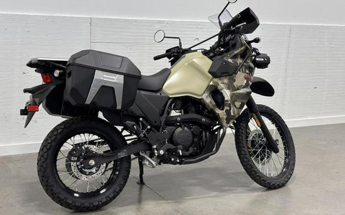 2026 Kawasaki KLR®650 Adventure ABS Cypher Camo Beige