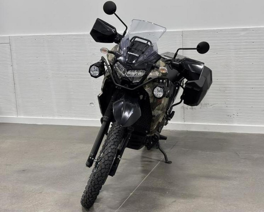 2026 Kawasaki KLR®650 Adventure ABS Cypher Camo Beige
