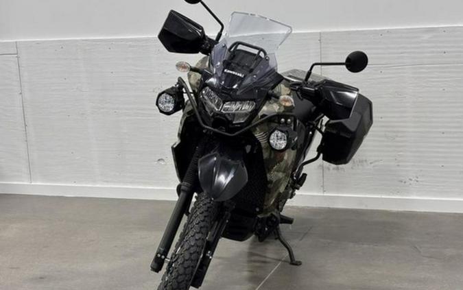 2026 Kawasaki KLR650 Adventure ABS Cypher Camo Beige