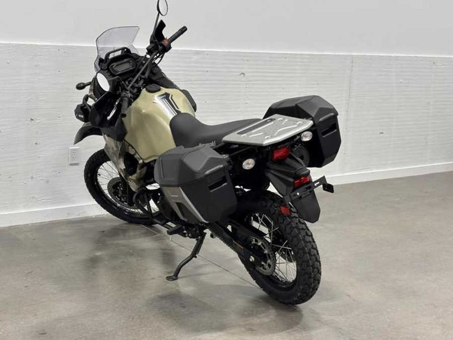 2026 Kawasaki KLR®650 Adventure ABS Cypher Camo Beige