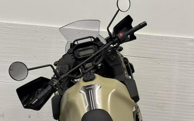 2026 Kawasaki KLR650 Adventure ABS Cypher Camo Beige