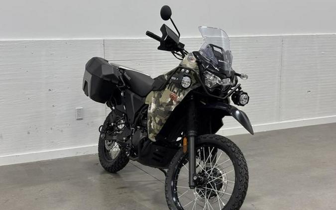 2026 Kawasaki KLR650 Adventure ABS Cypher Camo Beige