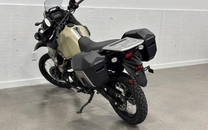 2026 Kawasaki KLR650 Adventure ABS Cypher Camo Beige