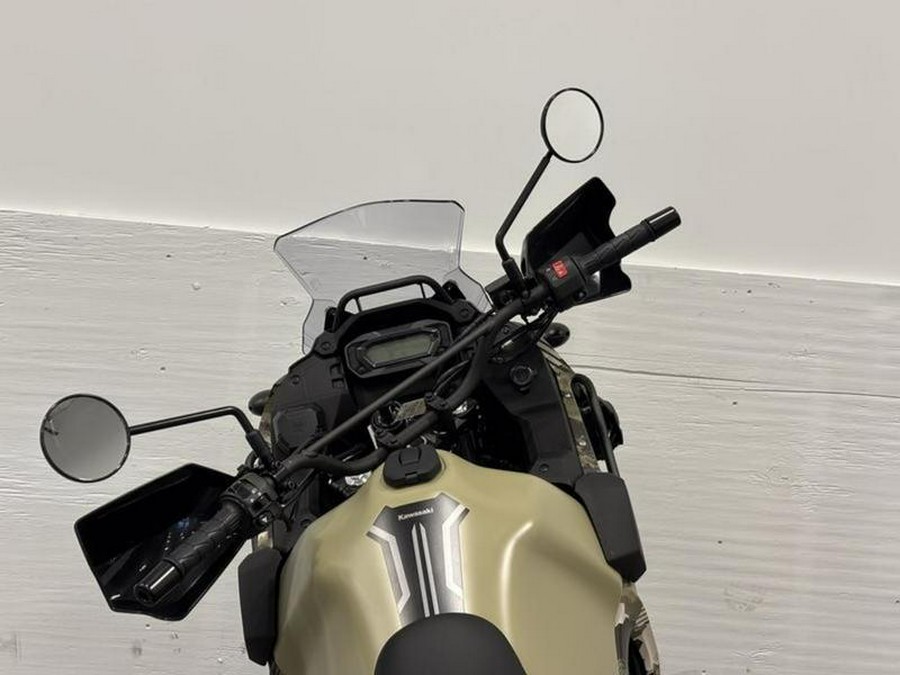2026 Kawasaki KLR®650 Adventure ABS Cypher Camo Beige