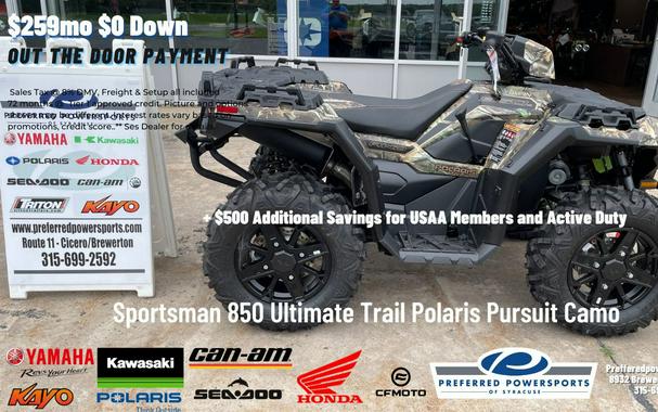 2024 Polaris Industries Sportsman 850 Ultimate Trail Polaris Pursuit Camo