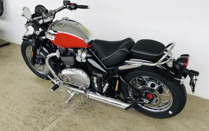 2023 Triumph Bonneville Speedmaster Chrome Edition Diablo Red