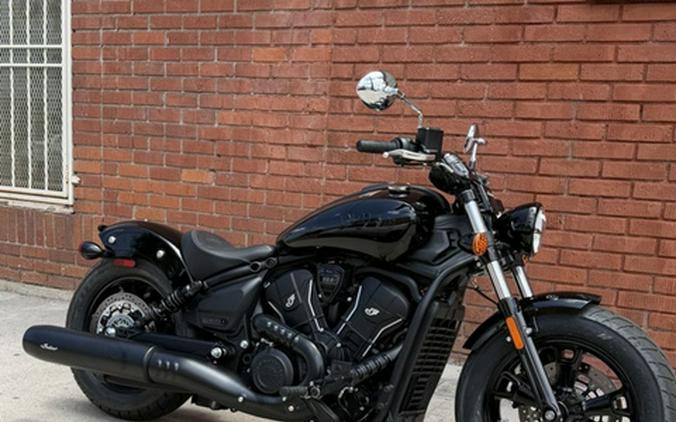 2025 Indian Scout Sixty Bobber Limited Black Metallic