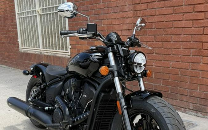 2025 Indian Scout Sixty Bobber Limited Black Metallic