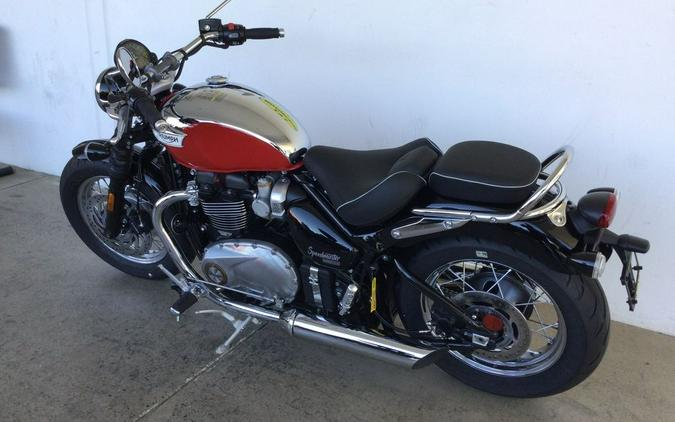 2023 Triumph Bonneville Speedmaster Chrome Edition Diablo Red