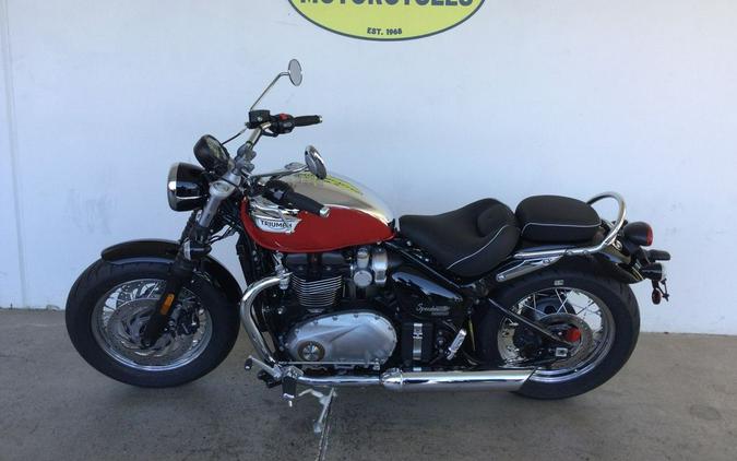 2023 Triumph Bonneville Speedmaster Chrome Edition Diablo Red