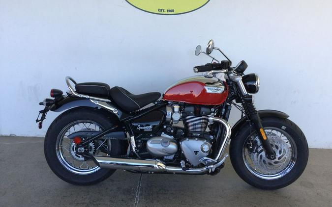 2023 Triumph Bonneville Speedmaster Chrome Edition Diablo Red