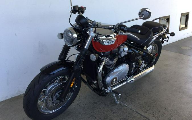 2023 Triumph Bonneville Speedmaster Chrome Edition Diablo Red