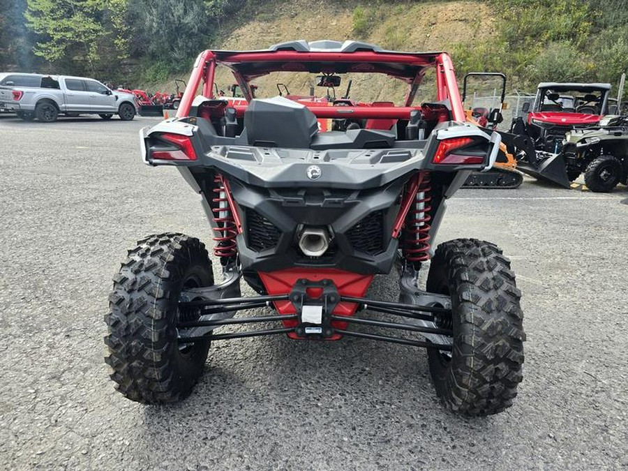 2025 Can-Am® Maverick X3 X DS Turbo RR With Smart-Shox Fiery Red & Hyper Silver