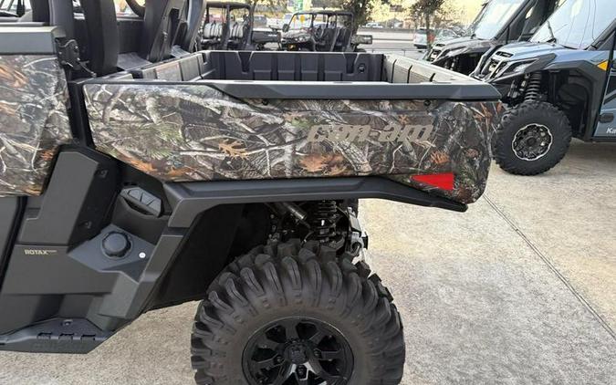 2026 Can-Am® Defender MAX X mr HD11 with half-doors Dark Wildland Camo