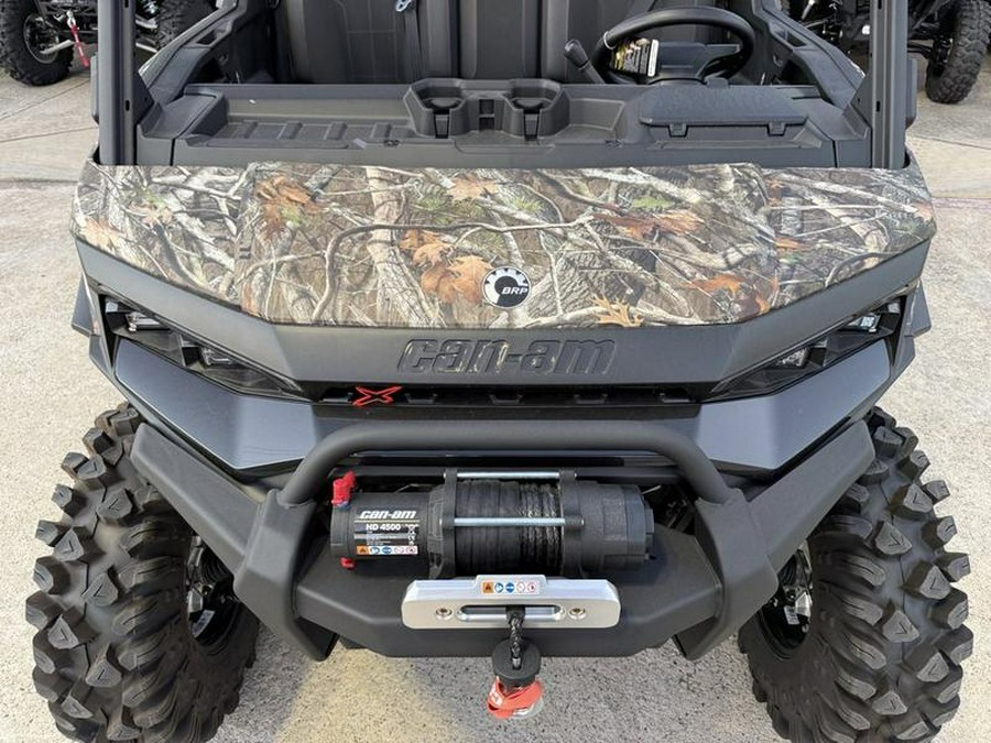2026 Can-Am® Defender MAX X mr HD11 with half-doors Dark Wildland Camo