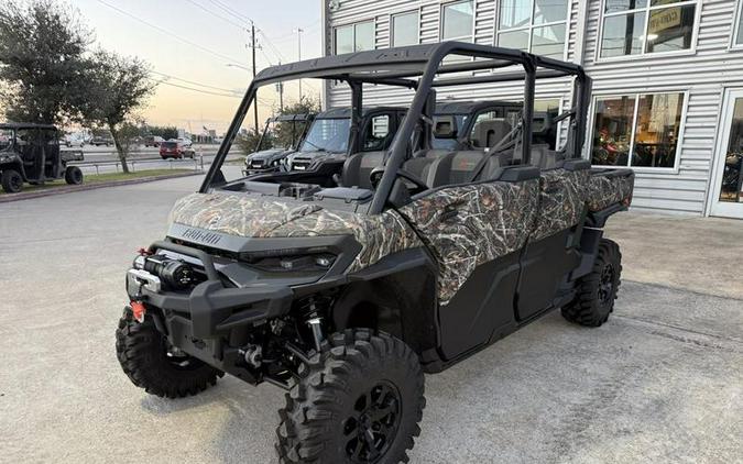2026 Can-Am® Defender MAX X mr HD11 with half-doors Dark Wildland Camo