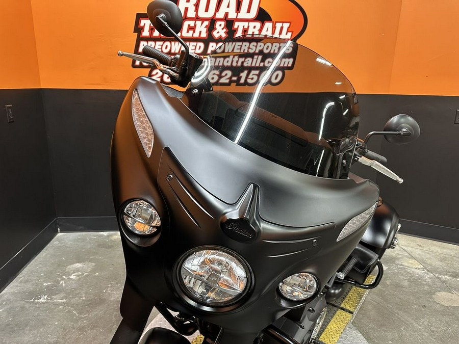 2018 Indian Motorcycle® Chieftain® Dark Horse® ABS Thunder Black Smoke