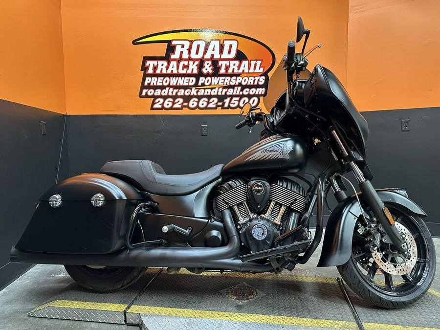 2018 Indian Motorcycle® Chieftain® Dark Horse® ABS Thunder Black Smoke