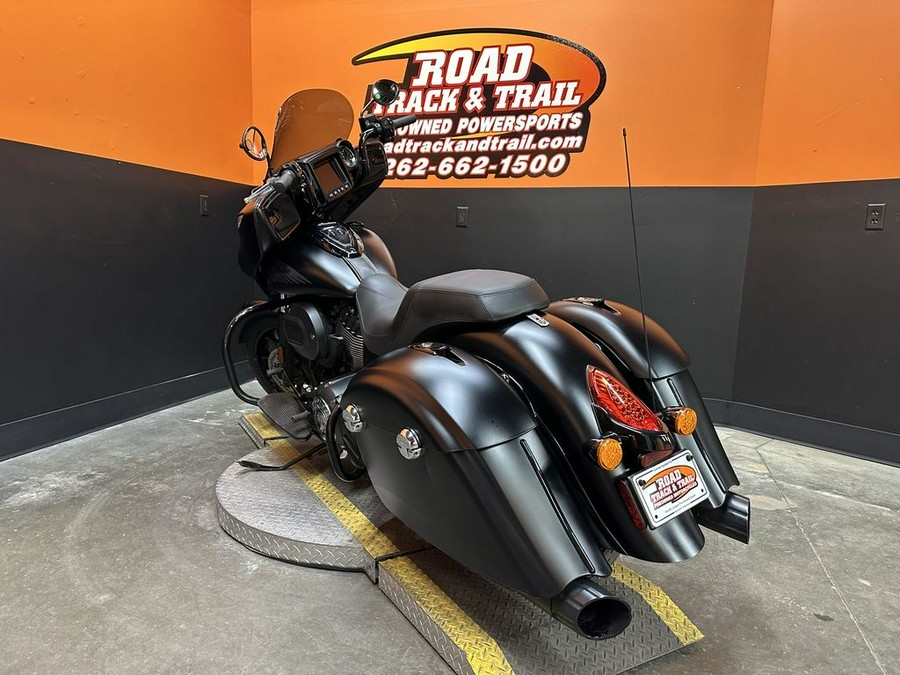 2018 Indian Motorcycle® Chieftain® Dark Horse® ABS Thunder Black Smoke