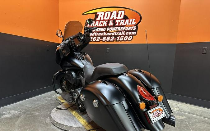 2018 Indian Motorcycle® Chieftain® Dark Horse® ABS Thunder Black Smoke