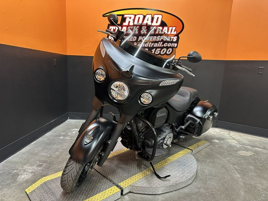 2018 Indian Motorcycle® Chieftain® Dark Horse® ABS Thunder Black Smoke