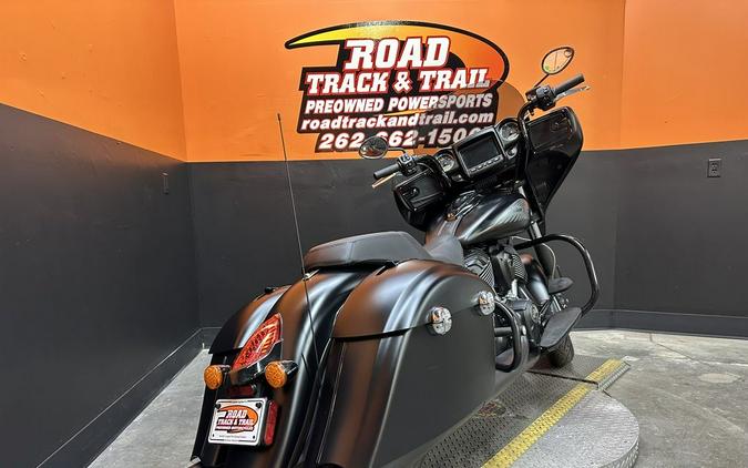 2018 Indian Motorcycle® Chieftain® Dark Horse® ABS Thunder Black Smoke