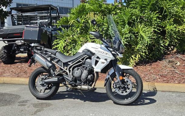 2018 Triumph Tiger 800 XCX Crystal White XRx