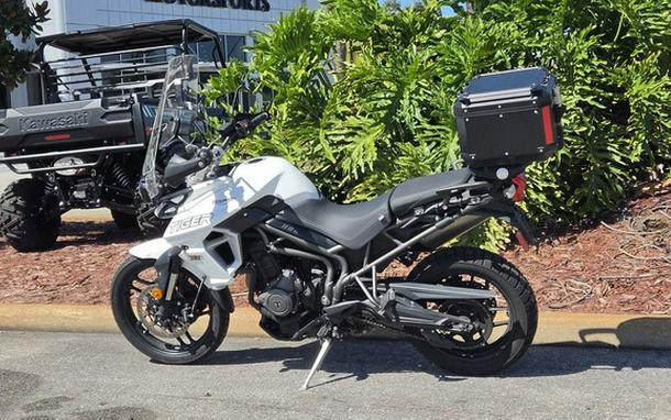 2018 Triumph Tiger 800 XCX Crystal White XRx