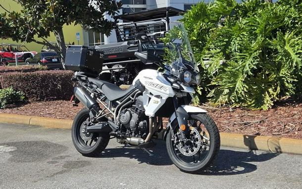 2018 Triumph Tiger 800 XCX Crystal White XRx