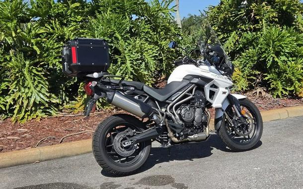 2018 Triumph Tiger 800 XCX Crystal White XRx