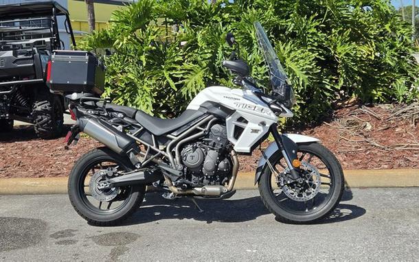 2018 Triumph Tiger 800 XCX Crystal White XRx