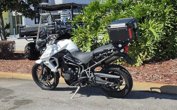2018 Triumph Tiger 800 XCX Crystal White XRx