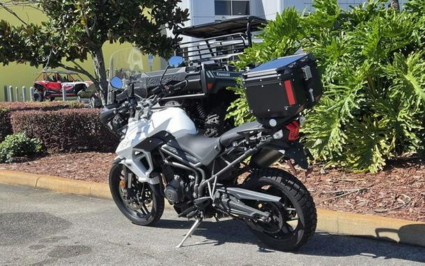 2018 Triumph Tiger 800 XCX Crystal White XRx
