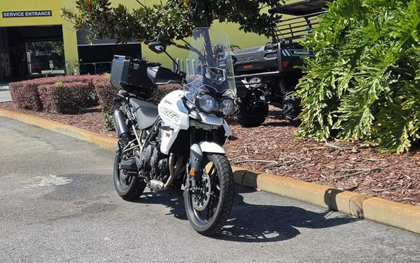 2018 Triumph Tiger 800 XCX Crystal White XRx