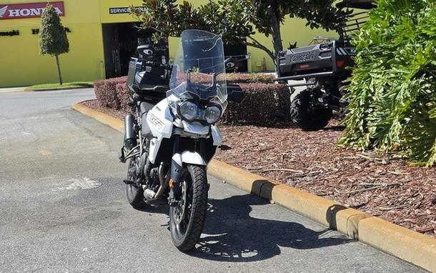 2018 Triumph Tiger 800 XCX Crystal White XRx