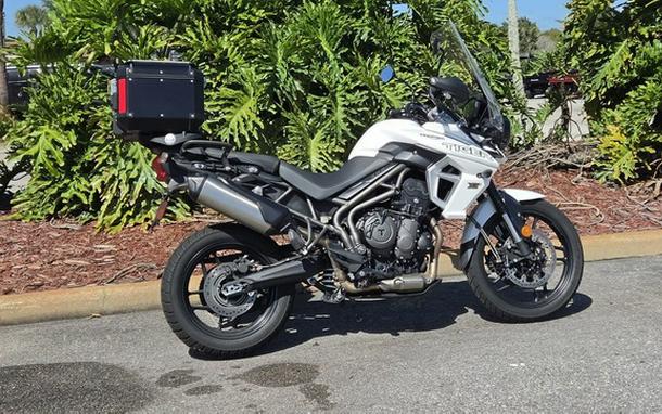 2018 Triumph Tiger 800 XCX Crystal White XRx
