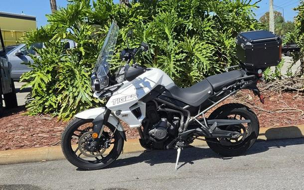 2018 Triumph Tiger 800 XCX Crystal White XRx