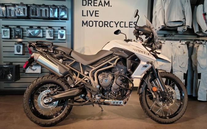 2019 Triumph Tiger 800 XCA Crystal White XCA