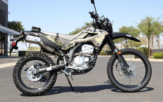 2026 Kawasaki KLX®300 Cypher Camo Beige