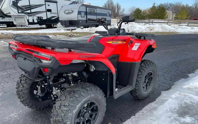 2025 CFMOTO CFORCE 500 - MAGMA RED