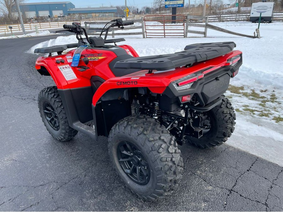 2025 CFMOTO CFORCE 500 - MAGMA RED