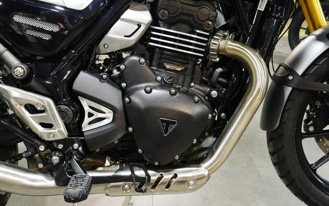 2024 Triumph Scrambler 400 X Carnival Red / Phantom Black