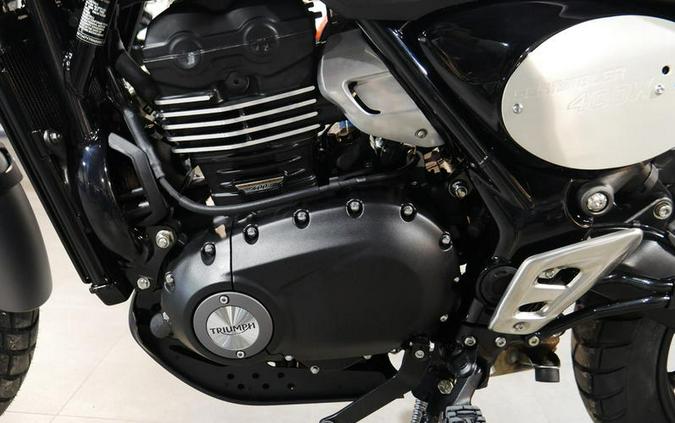 2024 Triumph Scrambler 400 X Carnival Red / Phantom Black