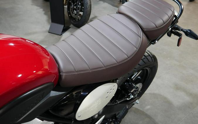 2024 Triumph Scrambler 400 X Carnival Red / Phantom Black