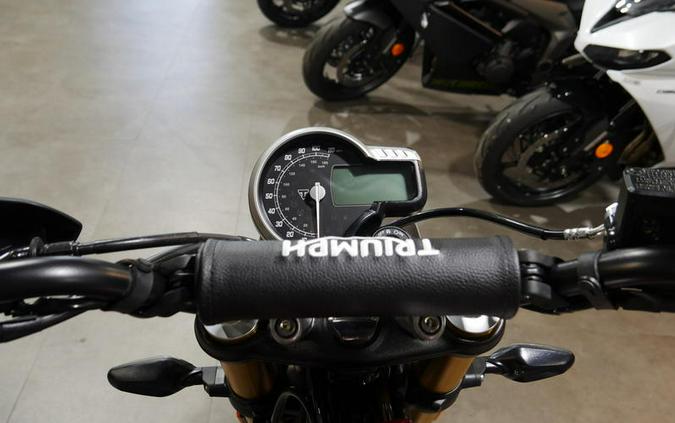 2024 Triumph Scrambler 400 X Carnival Red / Phantom Black