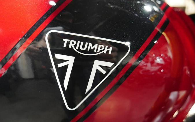 2024 Triumph Scrambler 400 X Carnival Red / Phantom Black