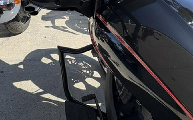 2015 Victory Motorcycles Cross Country Suede Black with Red Pinstripes