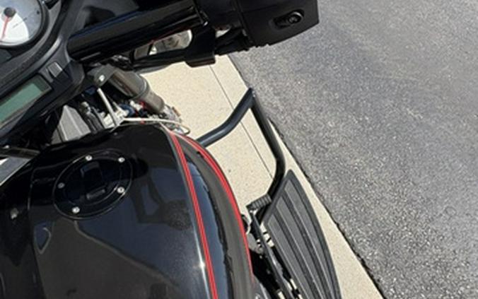 2015 Victory Motorcycles Cross Country Suede Black with Red Pinstripes