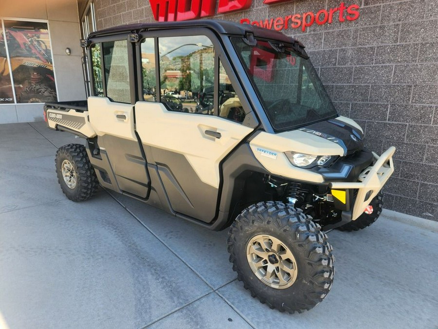 2024 Can-Am® Defender MAX Limited HD10 Desert Tan & Timeless Black